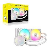Corsair Nautilus 240 Argb White, 240Mm Radiator, Liquid Cpu Cooler