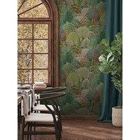 Holden Decor Tree Tapestry Wallpaper - Green