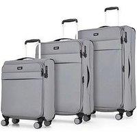 Rock Luggage Harper Grey 3Pc Set
