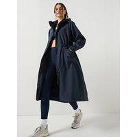 Sweaty Betty Motion Technical Longline Parka - Navy