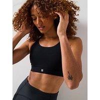Sweaty Betty Womens Training Power Medium Impact Sports Bra - Black