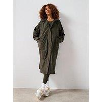 Sweaty Betty Womens Training Motion Technical Longline Parka - Green