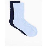 Sweaty Betty Womens Running Crew 2 Pack Socks - Blue