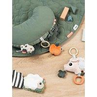 Done By Deer Tummy Time Activity Pillow Tiny Farm Green