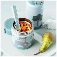Done By Deer Insulated Food Jar Tiny Farm Blue 300 Ml