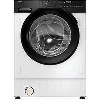 Haier Series 6 Bha6S69M6Db9J80 Integrated 9Kg Wifi Connected Washing Machine, 1600 Rpm, White - A Rated - Washing Machine Only
