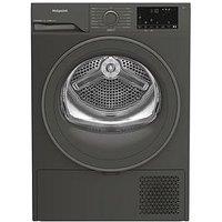 Hotpoint C Hd 93M Gg Uk 9Kg Heat Pump Tumble Dryer - Dark Grey