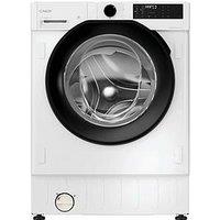 Candy Bc4S496M6Db8-80 Integrated 9Kg / 6Kg Washer Dryer, Wifi Connected, 1400 Rpm, A Rated (Wash Only) - White - Washer Dryer Only