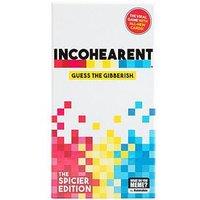 Incohearent Adult Party Game - Spicier Edition
