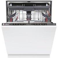 Hoover Hi 6A2S3Psta-80 Dishwasher 60Cm Full Size - White - Dishwasher With Installation