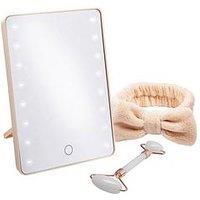 Sensio Led Mirror And Face Roller Gift Set