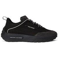 Polo Ralph Lauren Ps 250 Nylon/Suede Trainers - Black
