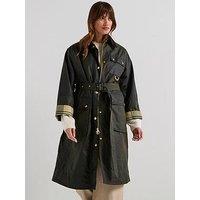 Barbour Milda Wax Jacket - Navy