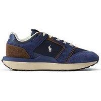 Polo Ralph Lauren Train 89 V2 Suede/Nubuck/Nylon Sneakers - Blue