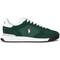 Polo Ralph Lauren Varick Suede/Leather/Nylon Sneakers - Dark Green