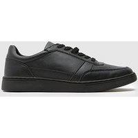 Schuh Welby Lace Up Trainers - Black