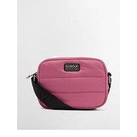 Barbour International Bintl Monaco Quilt Crossbody Bag - Pink