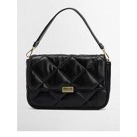 Barbour International Bintl Soft Quilt Shoulder Bag - Black