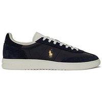 Polo Ralph Lauren Bedford Leather/Suede Trainers - Blue