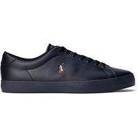 Polo Ralph Lauren Longwood Leather Trainers - Black