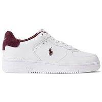 Polo Ralph Lauren Masters Court Leather Sneakers - White