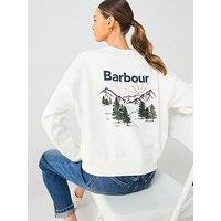 Barbour Harper Sweatshirt - White