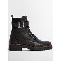 Barbour Heidi Lace Up Boot - Black