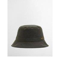 Barbour Belsay Wax Bucket Hat - Black