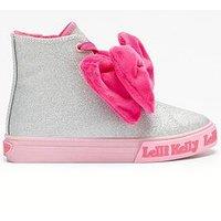 Lelli Kelly Rue M Kids High-Top Trainer - Silver