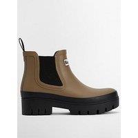 Barbour Halton Chelsea Welly - Brown