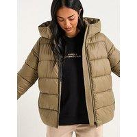 Barbour International Olivios Puffer Jacket - Khaki