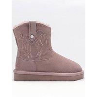 Lelli Kelly Suede Boots - Asia Stivale - Pink