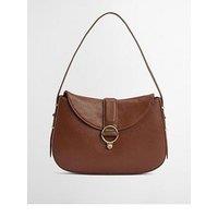 Barbour Alder Leather Sling Bag - Brown