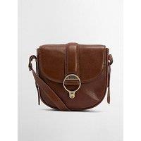 Barbour Elm Leather Crossbody Bag - Brown