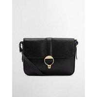 Barbour Rosa Leather Crossbody Bag - Black