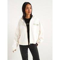 Barbour International Lana Zip Hoodie - Off White