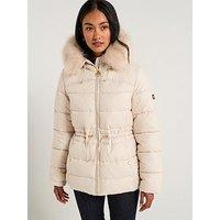 Barbour International Cher Puffer Jacket - White