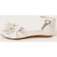 Monsoon Girls Ivory Flower Ballerina - Ivory