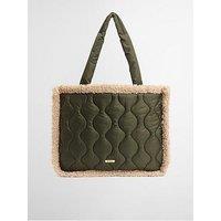 Barbour Marnie Quilt Tote Bag - Green