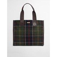 Barbour Turnberry Tartan Tote Bag - Green