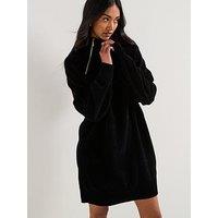 Barbour International Saskia Knitted Mini Dress - Black