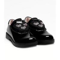 Lelli Kelly Eloise Patent Interchangable School Shoe - Black