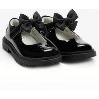 Lelli Kelly Junior Mia Patent Leather Bow Shoe - Black