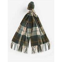Barbour Hailes Tartan Scarf - Green