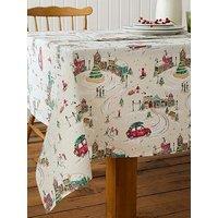 Catherine Lansfield Christmas Town Table Cloth Size 2