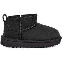 Ugg Infant Classic Ultra Mini Boots- Black