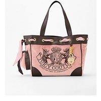 Juicy Couture Large Double Hand Tote Bag - Pink