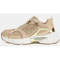 Guess Ibitha Metallic Trim Runner - Beige