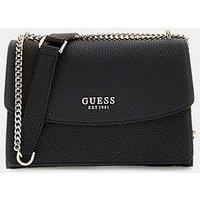 Guess Calista Convertible Crossbody Flap - Black
