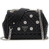 Guess Everlee Convertible Crossbody Flap - Black
